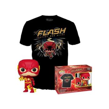 Funko Pocket Pop! & Tee: DC Comics - The Flash figura és póló (XL) kép