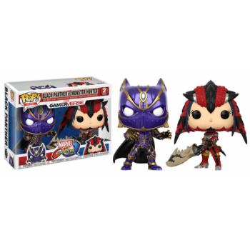 Funko POP! 2-Pack Marvel vs Capcom - Black Panther vs Monster Hunter figura #2 kép