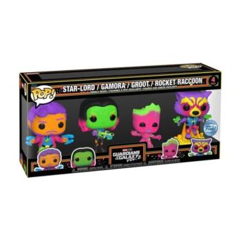 Funko POP! 4-Pack Marvel Guardians of the Galaxy Vol2 - Star-Lord / Gamora / Groot / Rocket Raccoon figura kép