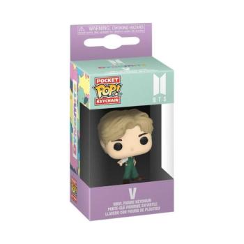 Funko POP! BTS - Dynamite - V kulcstartó kép