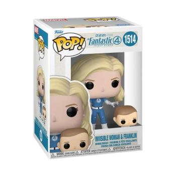 Funko POP!&Buddy: Fantastic Fourt: First Steps - Invisible Woman & Franklin figura kép