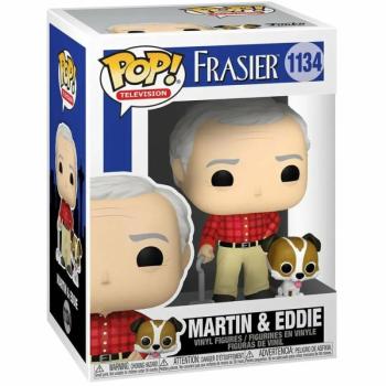 Funko POP! & Buddy: Frasier - Martin with Eddie figura kép