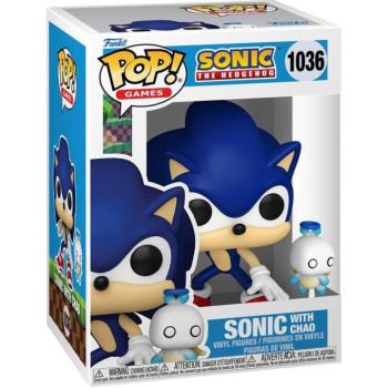 Funko POP!&Buddy: Sonic - Sonic with Hero Chao figura kép