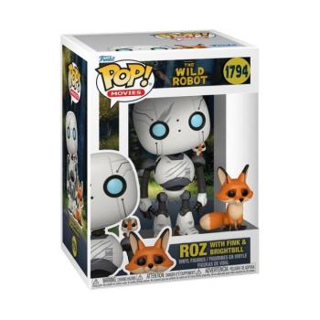 Funko POP! & Buddy: Wild Robot - Roz w/Brightbill & Fink figura kép