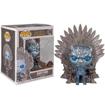 Funko POP! Deluxe: Game of Thrones - Night King Throne (metallic) figura kép