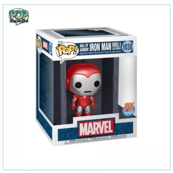 Funko Pop! Deluxe: Marvel Hall of Armor: Iron Man Model 8 Silver Centurion (Mettalic) #1038 kép