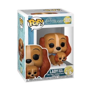 Funko POP! Disney: Lady and the Tramp - Lady w/puppy figura kép