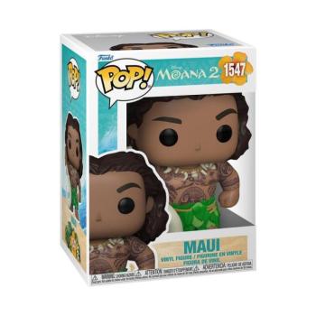 Funko POP! Disney: Moana 2 - Maui with Fish Hook figura kép