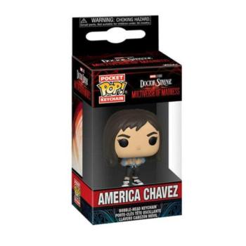 Funko POP! Doctor Strange - America Chavez kulcstartó kép