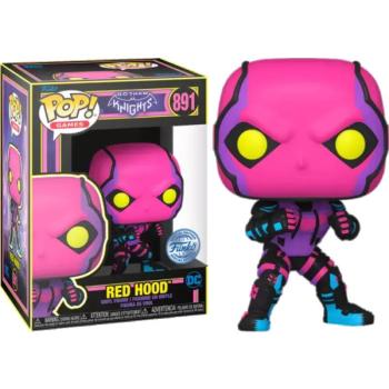 Funko POP! Games: Gotham Knights - Red Hood (Blacklight) (SE) figura kép
