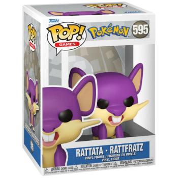 Funko POP! Games: Pokemon - Rattata (EMEA) figura #595 kép