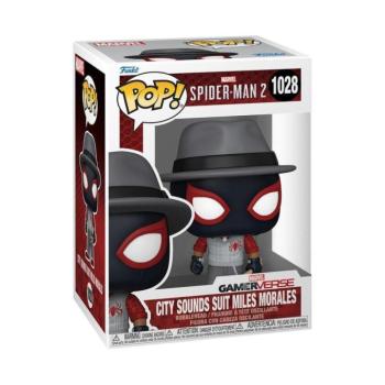Funko POP! Games: Spider-man 2 Video Game - City Sounds Miles figura kép