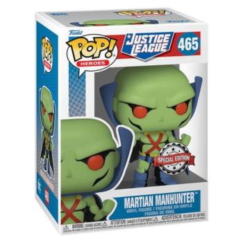 Funko POP! Heroes: Justice League - Martian Manhunter figura #465 kép