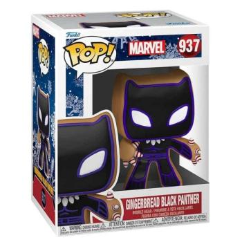 Funko POP! Holiday: Marvel - Black Panther figura #937 kép