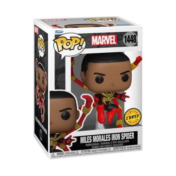 Funko POP! Marvel: Spider-Man Comics - Miles Iron Spider chase figura kép
