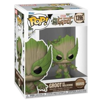 Funko POP! Marvel: We Are Groot - Wolverine Groot figura #1396 kép