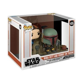 Funko POP! Moment Star Wars: The Mandalorian - Boba Fett & Fennec Shand figura kép