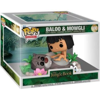 Funko POP! Moment: The Jungle Book - Baloo & Mowgli​ figura #1490 kép