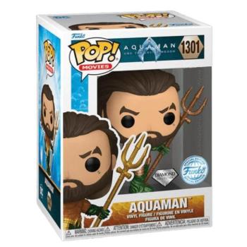 Funko POP! Movies DC: Aquaman and the Lost Kingdom - Aquaman (Diamond Collection) (SE) #1301 figura kép