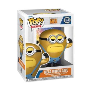 Funko POP! Movies: Despicable Me 4 – Mega Minion Dave figura #1553 kép