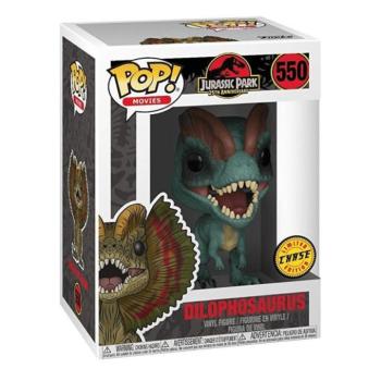Funko POP! Movies: Jurassic Park - Dilophosaurus (chase) figura #550 kép