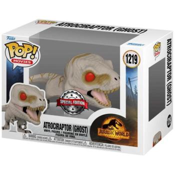 Funko POP! Movies: Jurassic World 3 - Atrociraptor (Ghost) figura #1219 kép