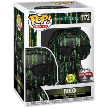 Funko POP! Movies: The Matrix 4 - Neo (Coded) figura #1172 kép