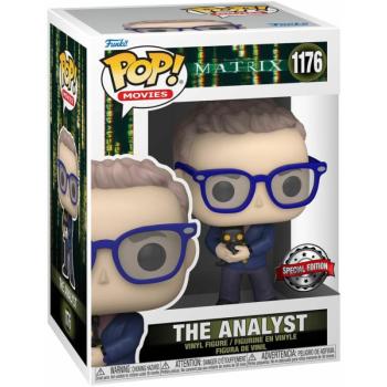 Funko POP! Movies: The Matrix 4 - The Analyst figura #1176 kép