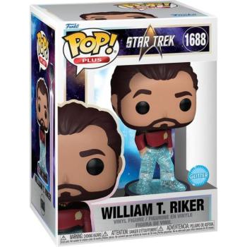 Funko POP! Plus: Start Trek Transporter - Riker figura kép