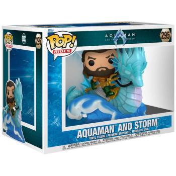 Funko POP! Deluxe: Aquaman and the Lost Kingdom - Aquaman on Storm figura kép