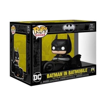 Funko POP! Rides Deluxe: Batman 85th - Batman w/Batmobil figura kép