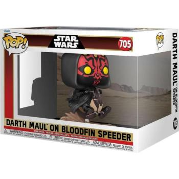 Funko POP! Rides DLX: Star Wars - Darth Maul on Bloodfin figura kép