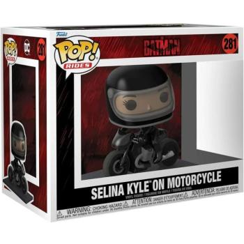 Funko POP! Rides: The Batman - Selina Kyle on Motorcycle figura #281 kép