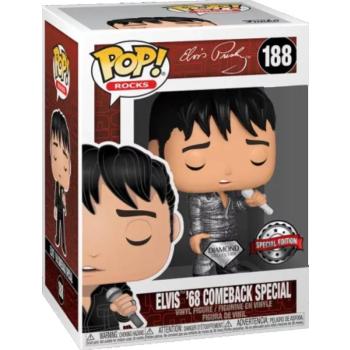 Funko POP! Rocks: Elvis - '68 Comeback Special figura kép