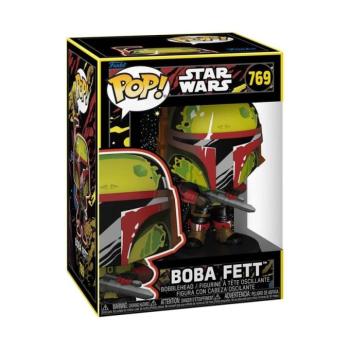 Funko POP! Star Wars: Book of Boba Fett - Boba Fett (Retro) figura kép