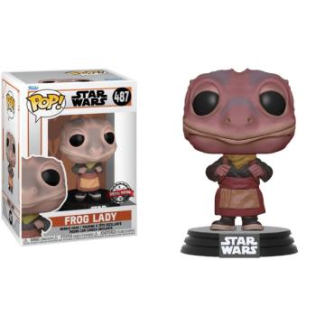 Funko POP! Star Was: The Mandalorian - Frog Lady figura #487 kép