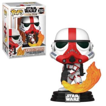 Funko Pop! Star Wars: The Mandalorian - Incinerator Stormtrooper figura #350 kép