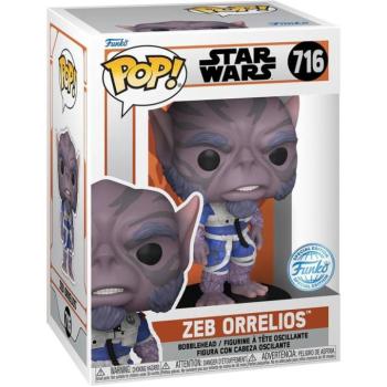 Funko POP! Star Wars: The Mandalorian S10 - Zeb Orrelios figura #716 kép