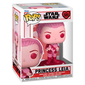 Funko POP! Star Wars: Valentines - Leia figura #589 kép