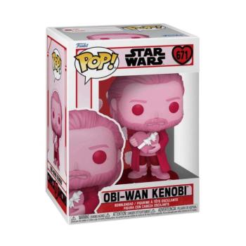 Funko POP! Star Wars: Valentines - Obi-Wan Kenobi figura #671 kép