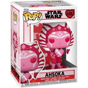 Funko POP! Star Wars: Valentines S2 - Ahsoka figura #496 kép
