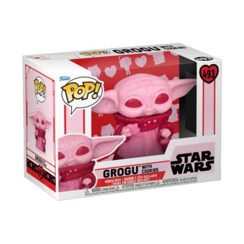 Funko POP! Star Wars: Valentines S2 - Grogu figura #493 kép
