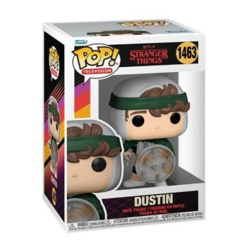 Funko POP! Television: Stranger Things - Dustin w/ shield figura kép