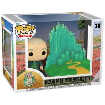 Funko POP! Town: The Wizard of Oz - Emerald City w/Wizard figura kép