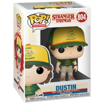 Funko POP! TV: Stranger Things - Dustin (At Camp) figura kép
