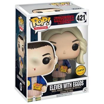 Funko POP! TV: Stranger Things - Eleven (Eggos) figura chase #421 kép