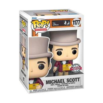 Funko POP! TV: The Office - Michael w/Golden Ticket figura #1177 kép