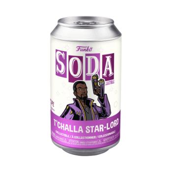 Funko Soda: What If - Starlord T'Challa figura kép