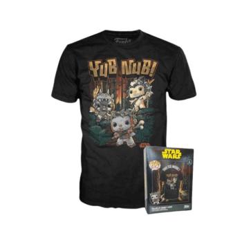 Funko Tee: Star Wars - Ewok póló (L) kép