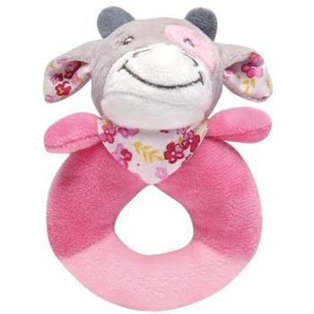 FunMuch: Plüss pink bocis bébicsörgő kép